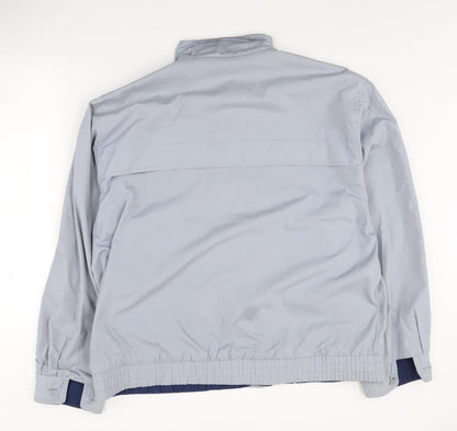 Back view of Casual Club Men's Blue XL Basic Jacket