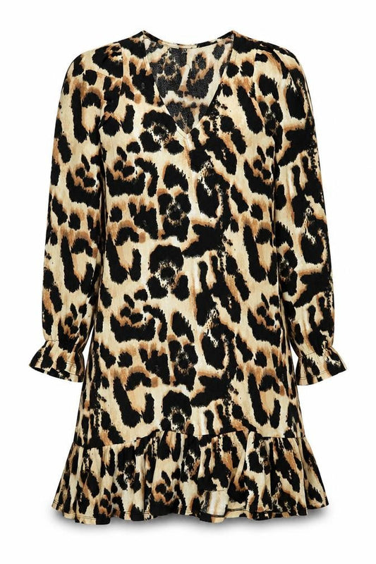 River Island Womens Multicoloured V-Neck Dress Size 6