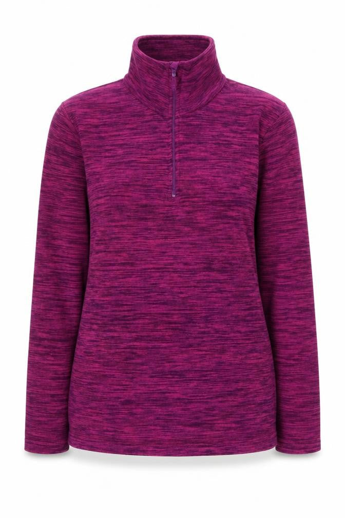 Mountain Warehouse Women's Purple 1/2 Zip Sweatshirt Size 12