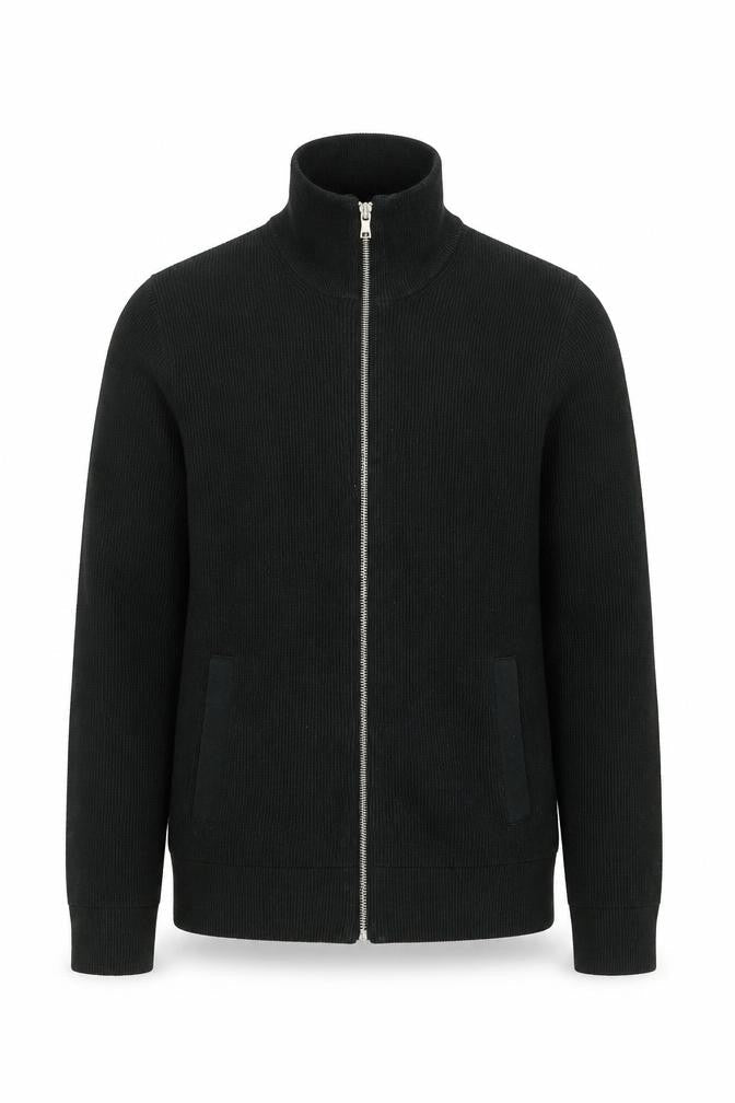 Marks & Spencer Men's Black Zip Jacket, Size S