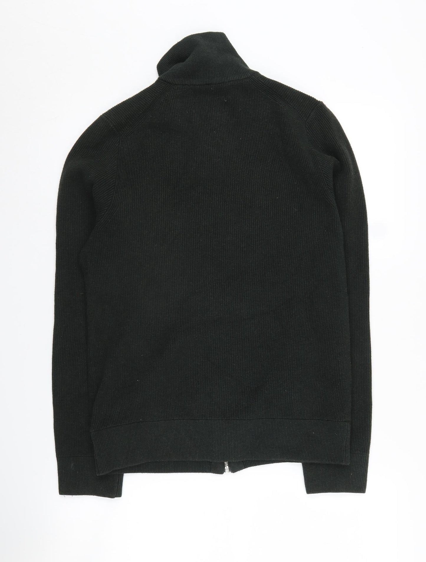 Marks and Spencer Men's Black Zip Jacket, Size S