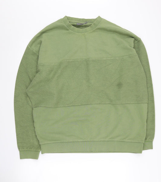 ASOS Unisex Green XL Pullover Sweatshirt, Casual Style