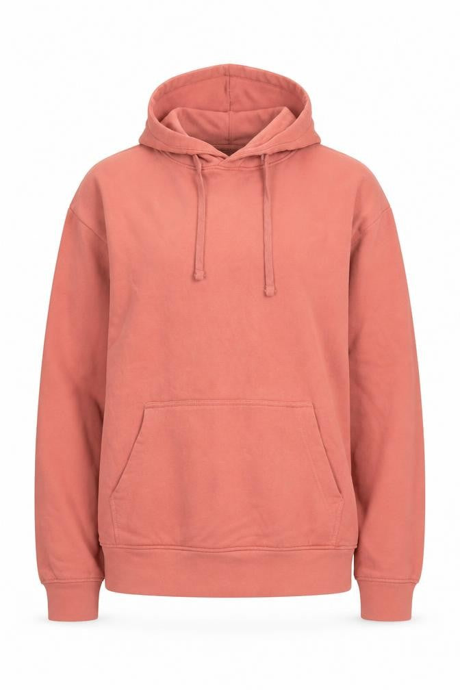 John Lewis Women's Pink Pullover Hoodie, Size L