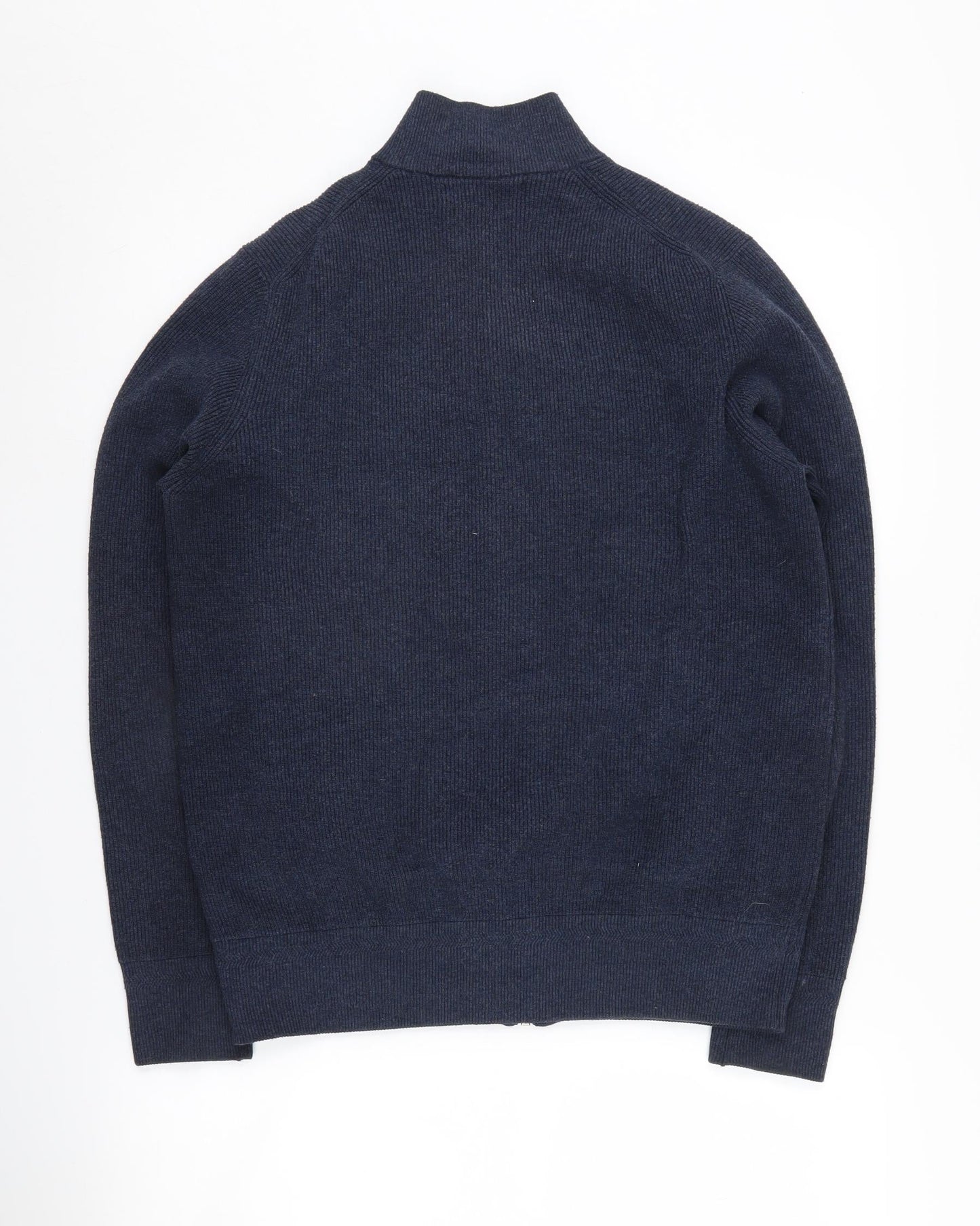 Marks and Spencer Men's Blue Basic Zip Jacket M