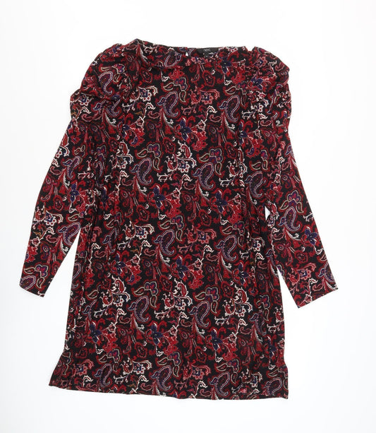 Next Women's Multicoloured Paisley Dress Size 12