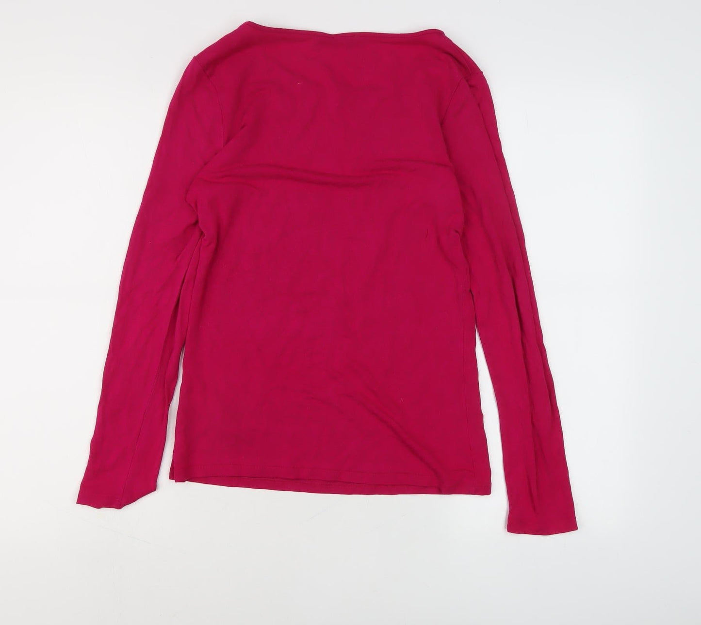 Oasis Women’s Pink Boat Neck T-Shirt Size 8