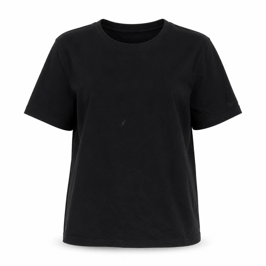 Calvin Klein Women's Black Medium Basic T-Shirt
