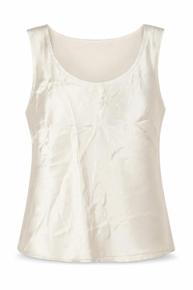 Kaleidoscope Women's Beige Tank Top UK 14 in Polyester
