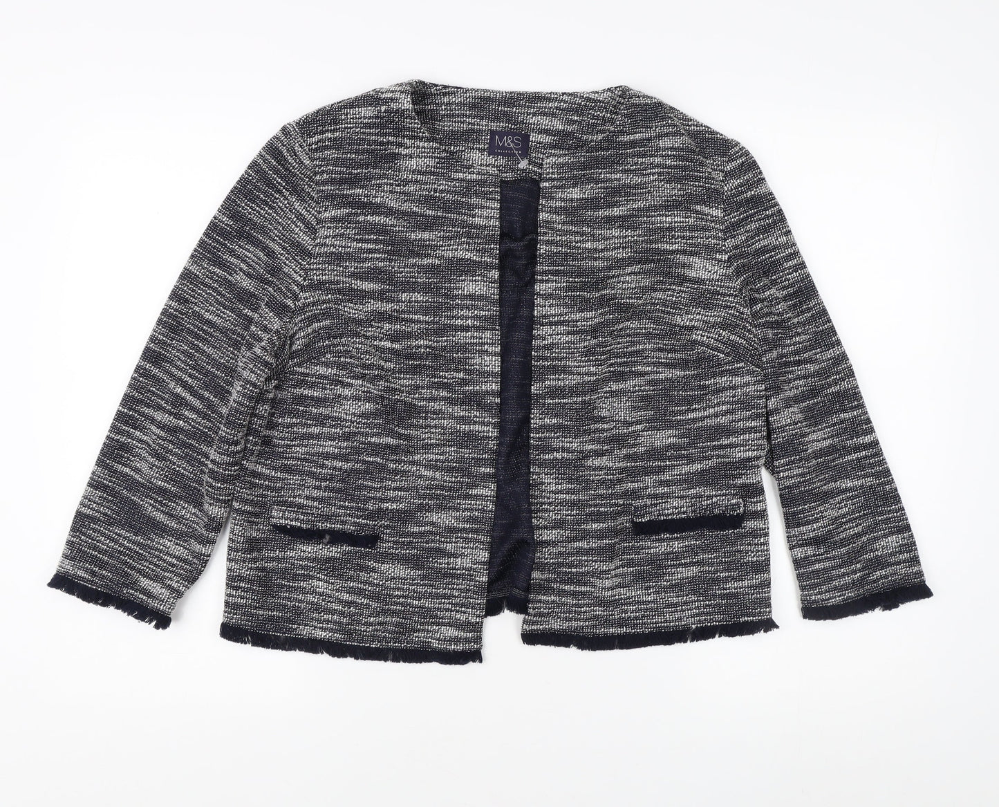 Marks and Spencer Women's Blue Cardigan Size 16