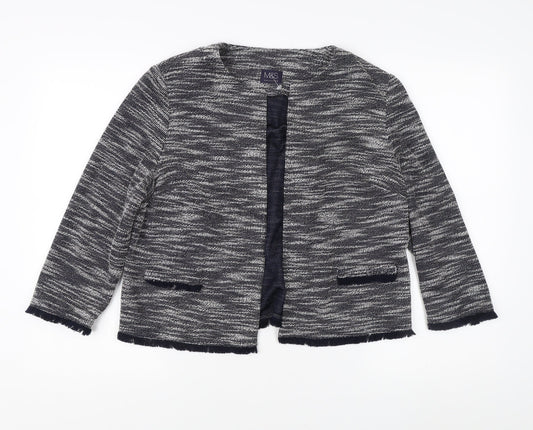 Marks and Spencer Women's Blue Cardigan Size 16