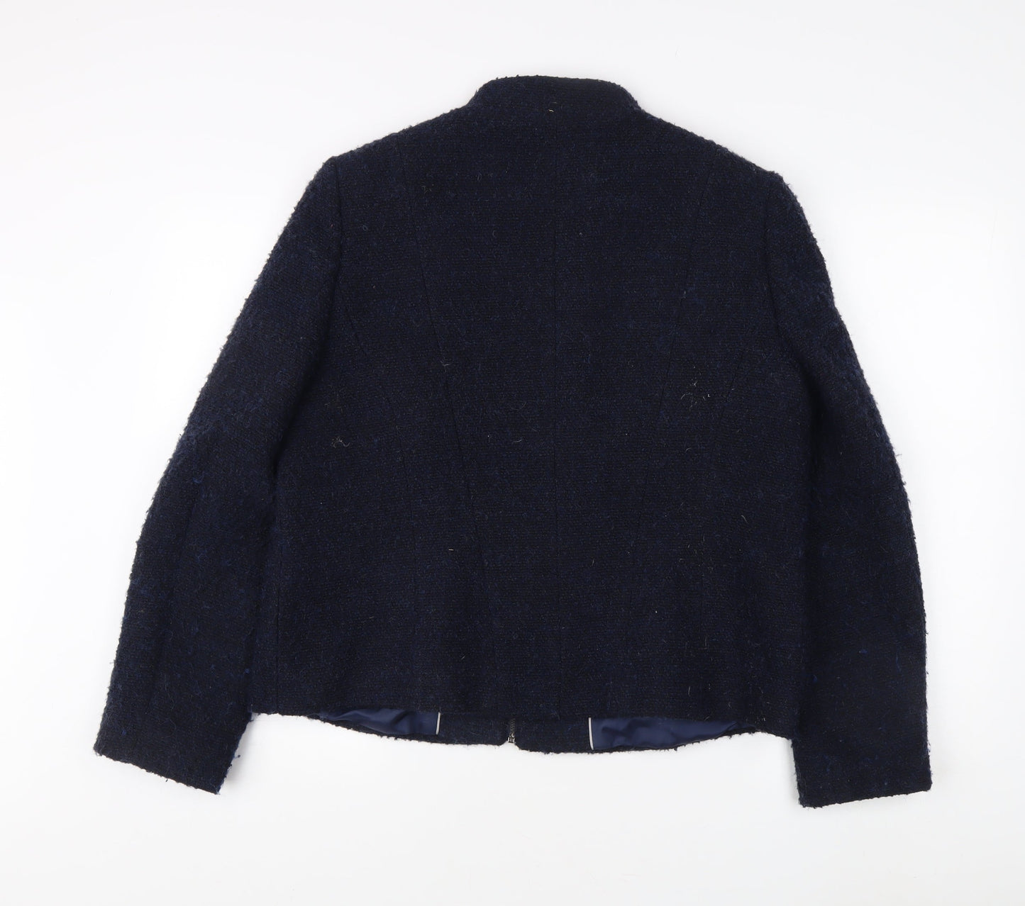 CC Women's Blue Jacket Size 18 Acrylic Blend