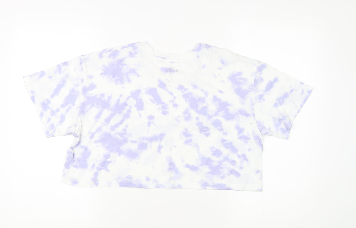 Hollister Women's Cropped Multicoloured T-Shirt, S