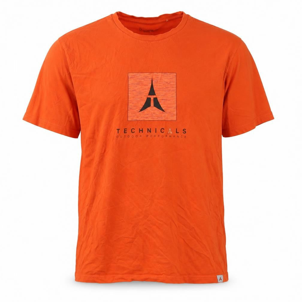 Technicals Men's Orange Medium Outdoor T-Shirt