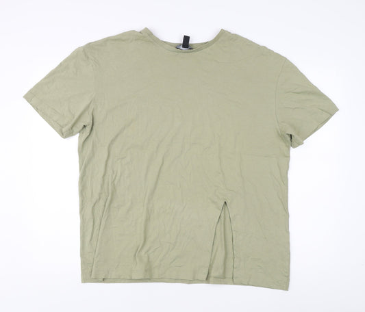 New Look Women's Green Basic T-Shirt - Size 16