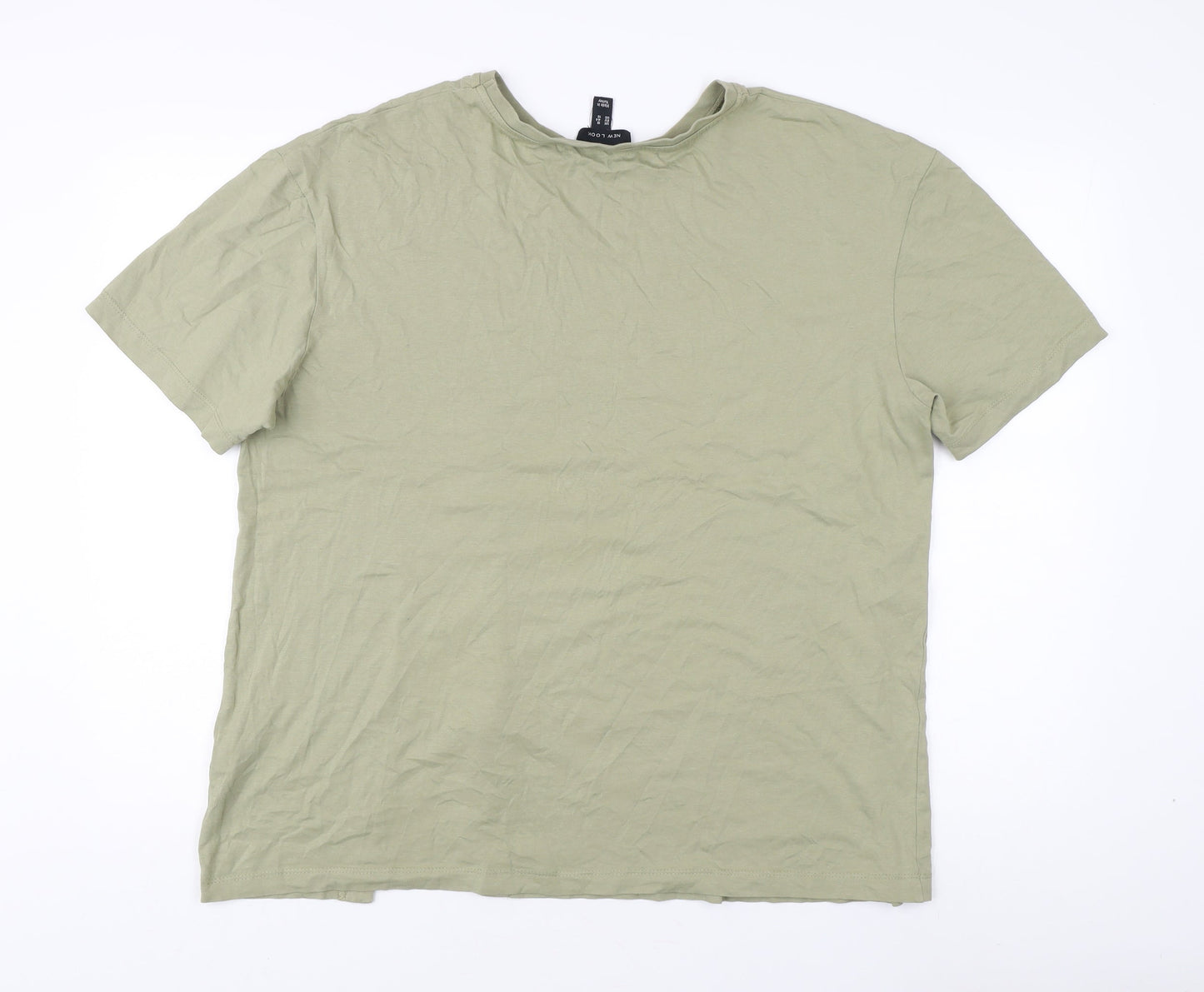 New Look Women's Green Basic T-Shirt - Size 16
