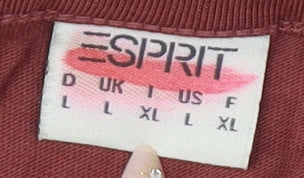 Brand and care label for ESPRIT Women's Multicoloured L Striped T-Shirt