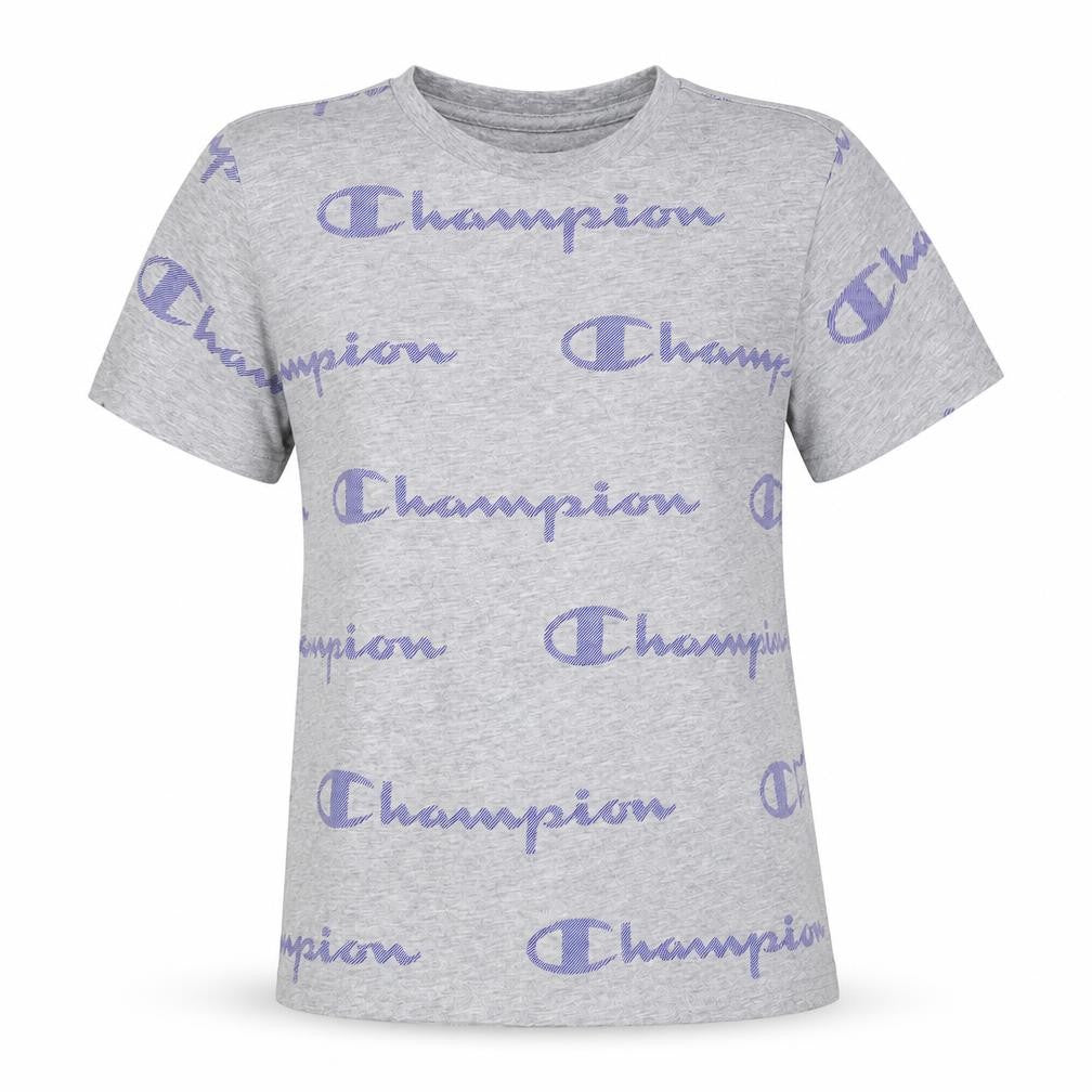Champion Grey Basic T-Shirt L for Teens