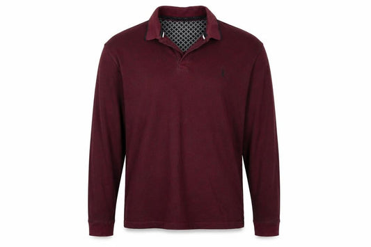 Next Men's Burgundy XL Regular Fit Cotton Top
