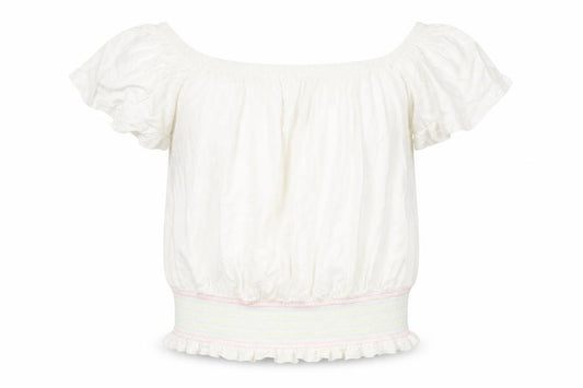 Next Women's Off the Shoulder White Blouse - Size 12
