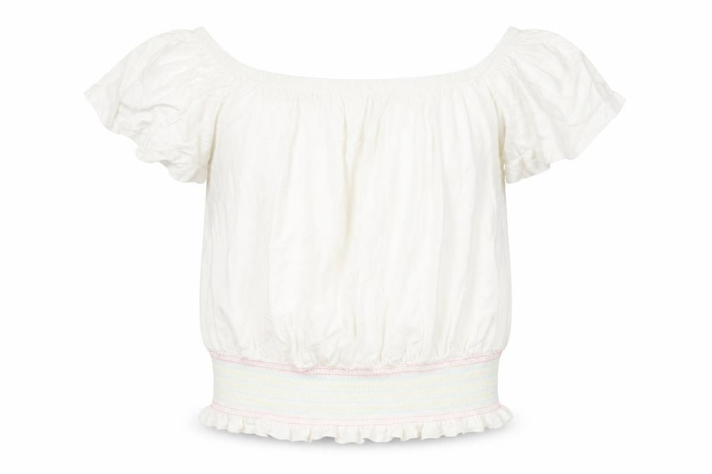 Next Women's Off the Shoulder White Blouse - Size 12