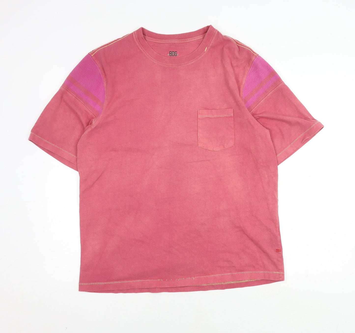 BDG Women's Red Crew Neck T-Shirt, Size L