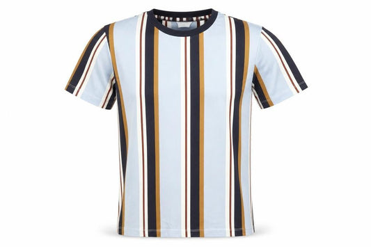 Next Men's Multicoloured Striped Slim Fit T-Shirt M