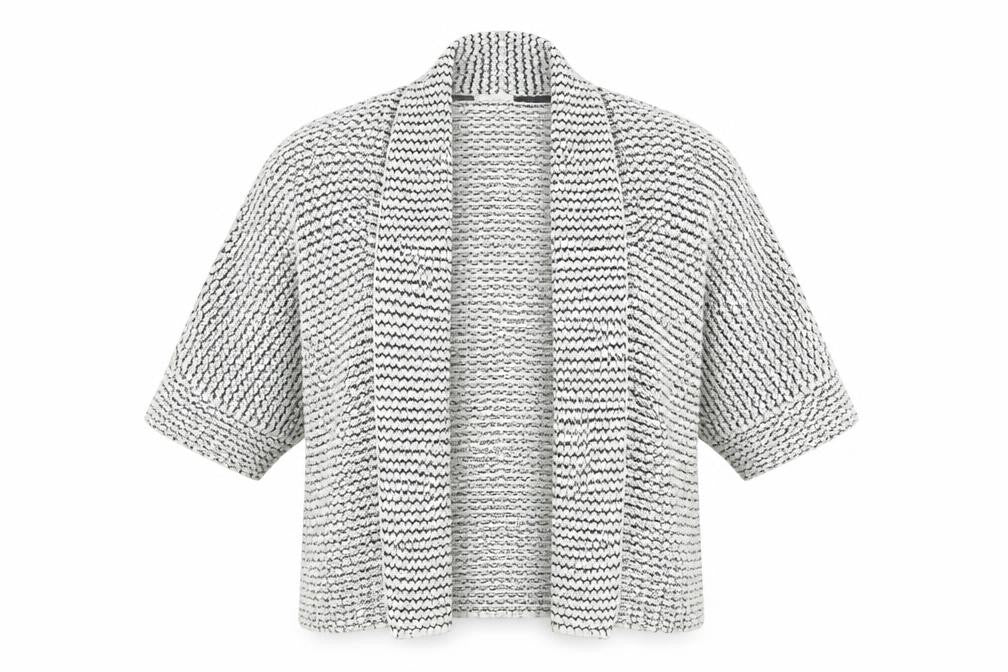 New Look Women's Multicoloured Open Front Cardigan M