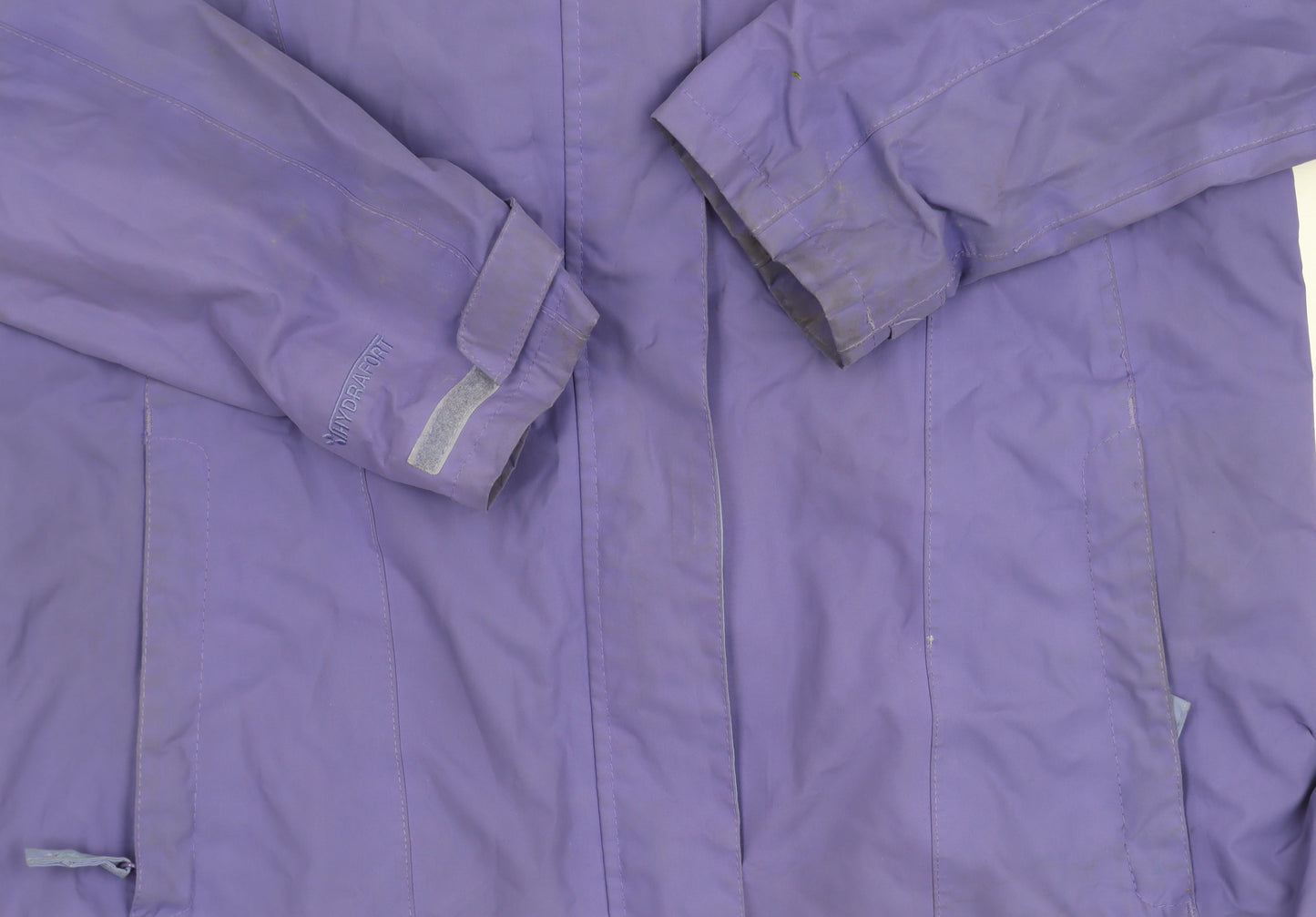 Regatta Women's Purple Waterproof Rain Jacket Size 14