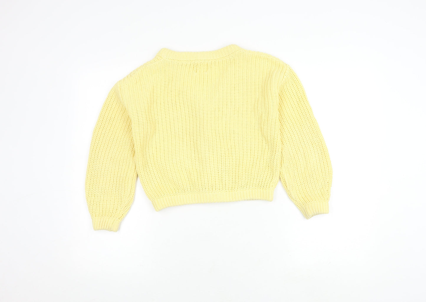 John Lewis Girls Yellow Cardigan Age 10