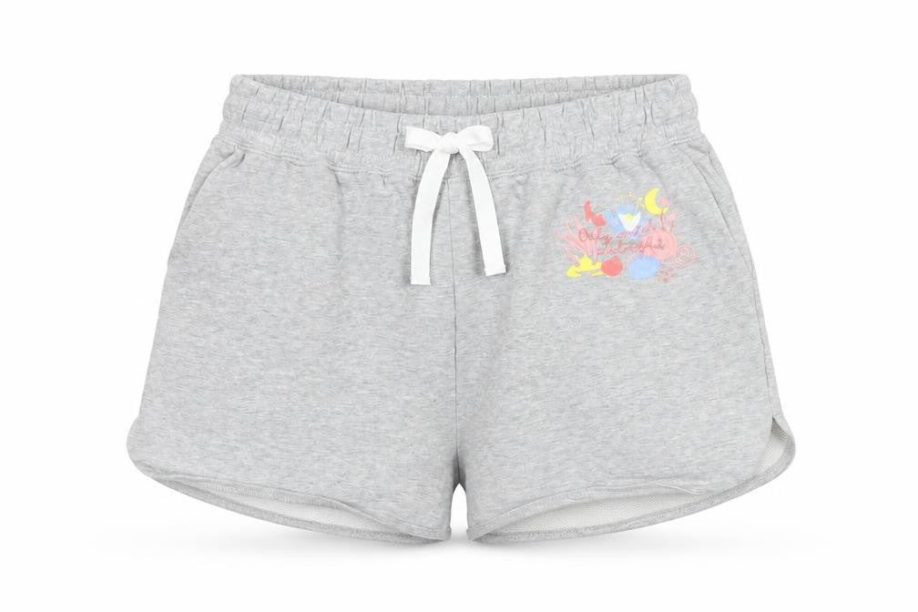 Disney Women's Grey Sweat Shorts - Size S