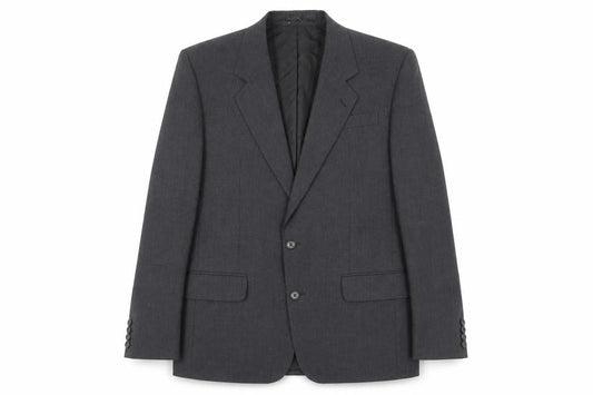 Centaur Men's Grey Blazer, Size 38L Wool, Formal Wear