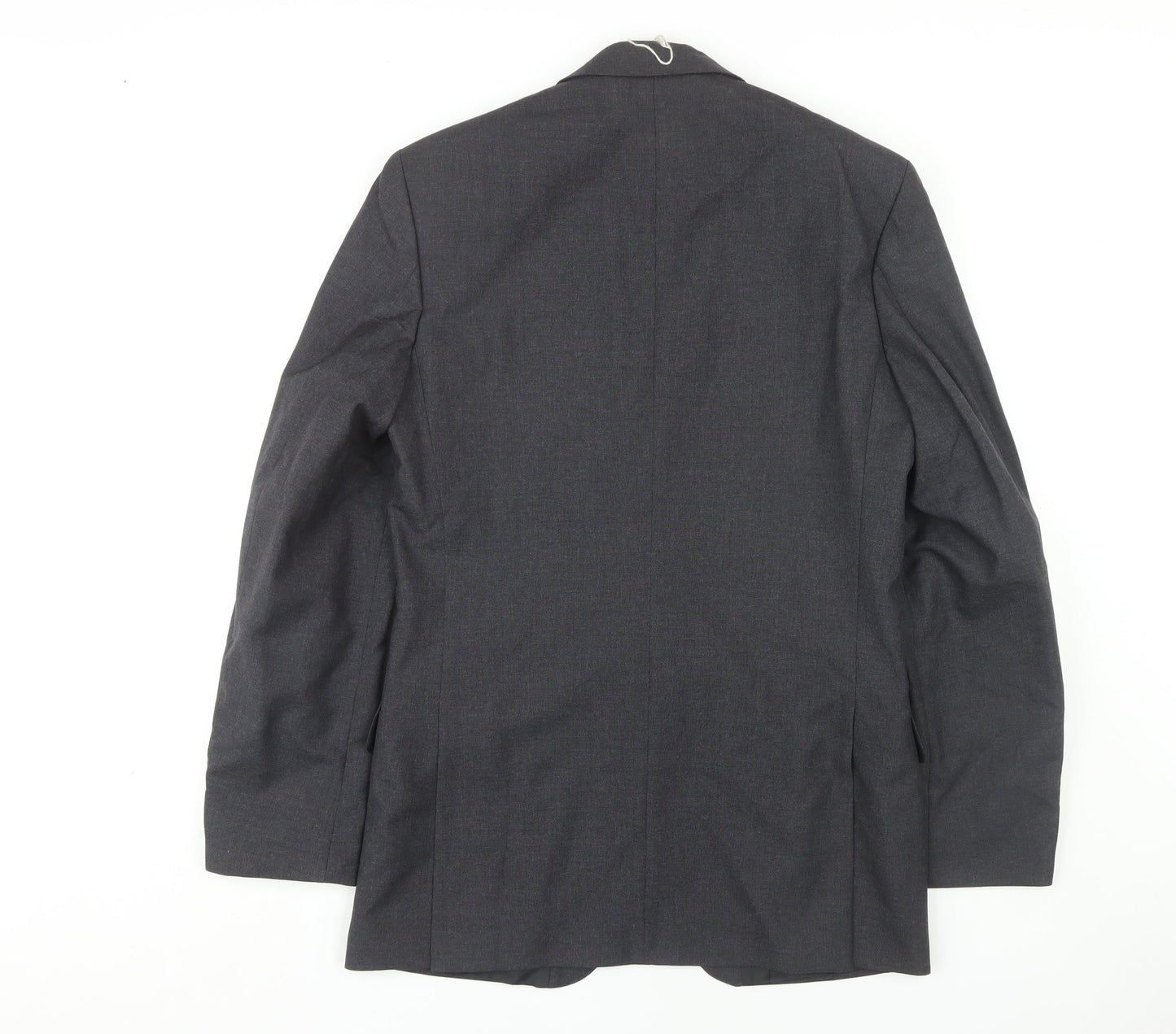 Centaur Men's Grey Blazer, Size 38L Wool, Formal Wear