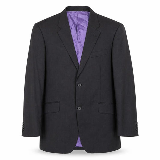 T.M. Lewin Men's Grey Wool Blazer, Size 40R Formal Style