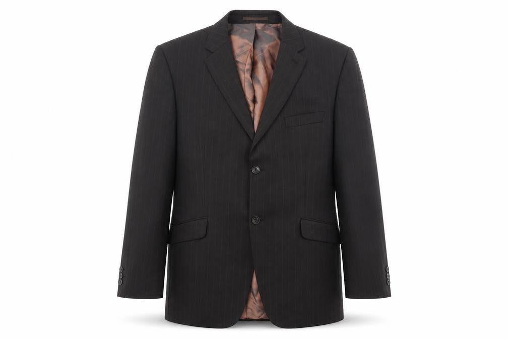 Stvdio Jeff Banks Men's Brown Regular Blazer, 42 Chest