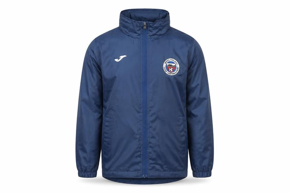 Joma Boys Blue Polyester Jacket 2XS Casual Full Zip