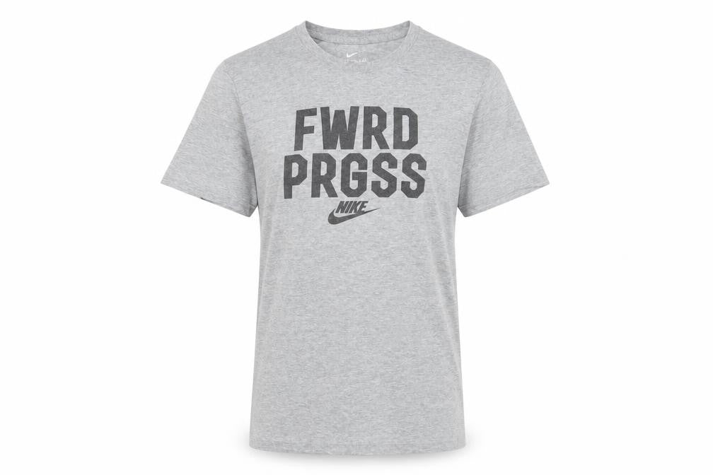 Nike Men’s Grey Athletic Fit T-Shirt - Size S