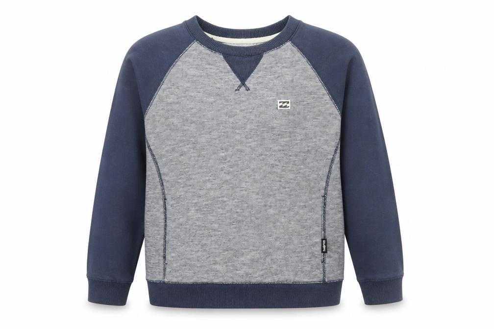 Billabong Unisex Grey Sweatshirt, Size 12, Casual Style