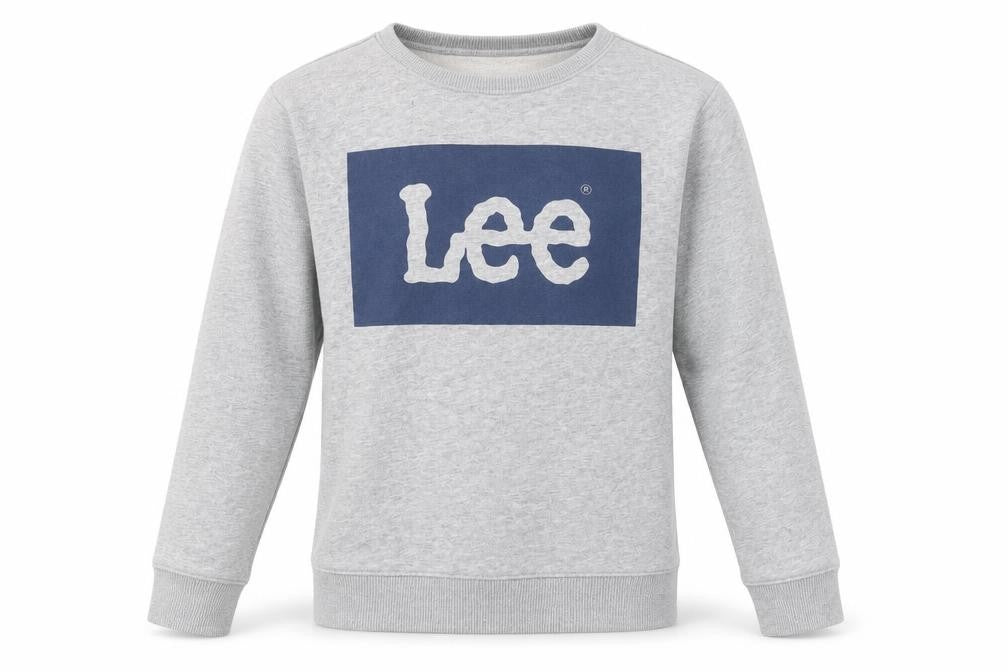 Lee Men's Grey Pullover Sweatshirt S
