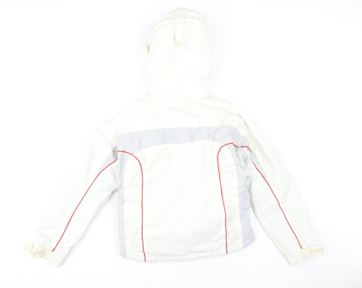 Trespass Boys White Ski Jacket Winter Coat 11-12 Years