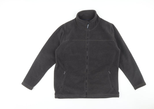 James Pringle Men's Black Fleece Jacket Size S