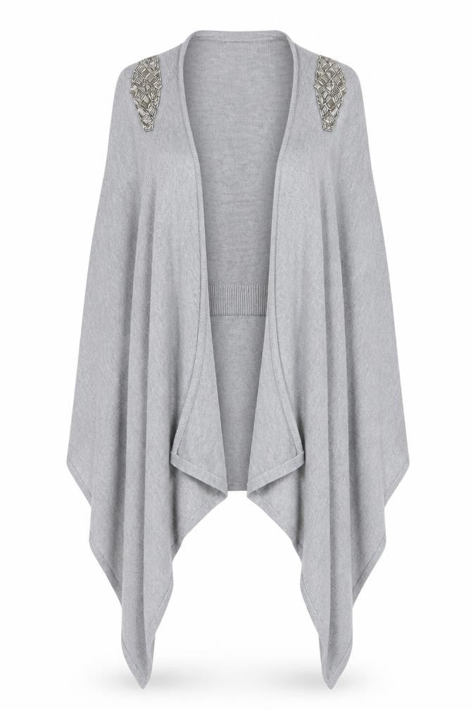 Marks & Spencer Grey Women's Cape Jumper Small