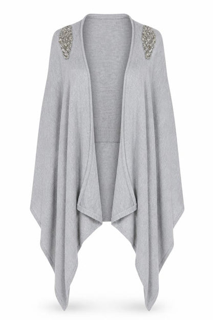 Marks & Spencer Grey Women's Cape Jumper Small