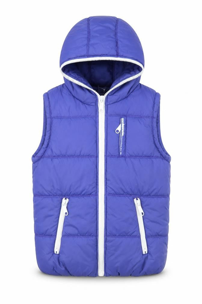 McKenzie Boys Blue Hooded Puffer Jacket 12 Years