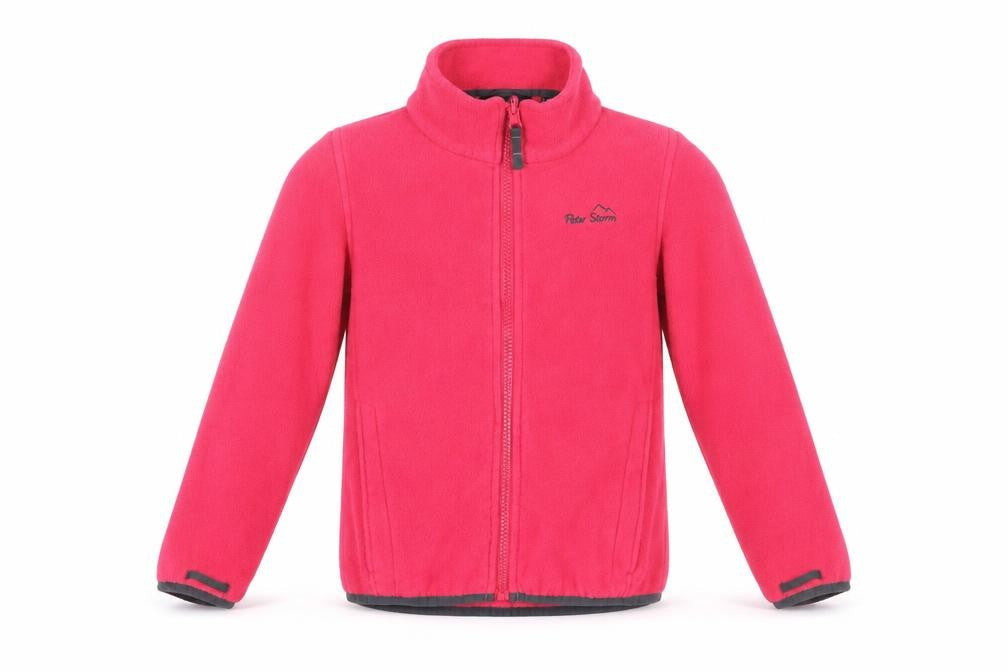 Peter Storm Girls Pink Fleece Jacket 7-8 Years