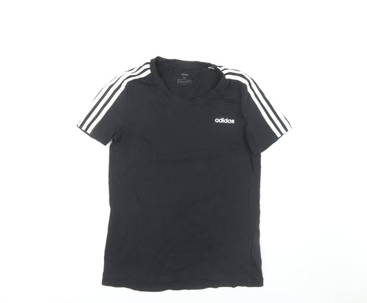 Adidas Unisex Black Regular Fit T-Shirt M
