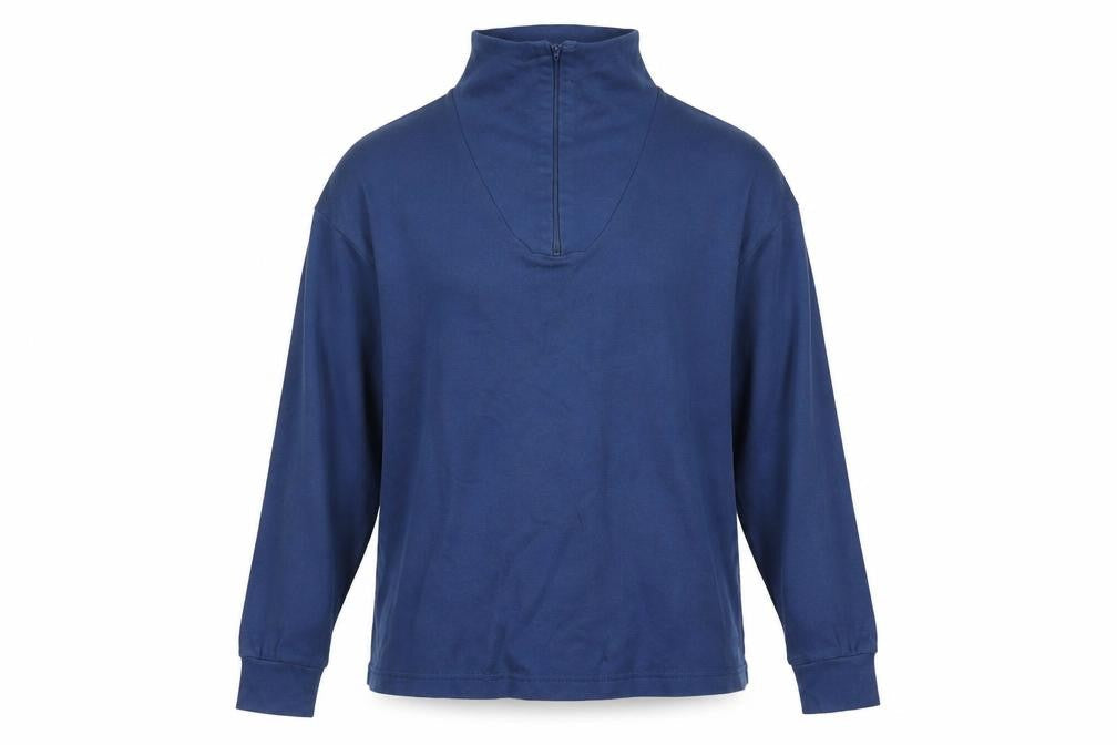 Trespass Men's Blue Long Sleeve High Neck Sweatshirt