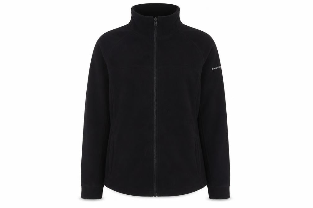 Craghoppers Women's Black Size 14 Full Zip Jacket