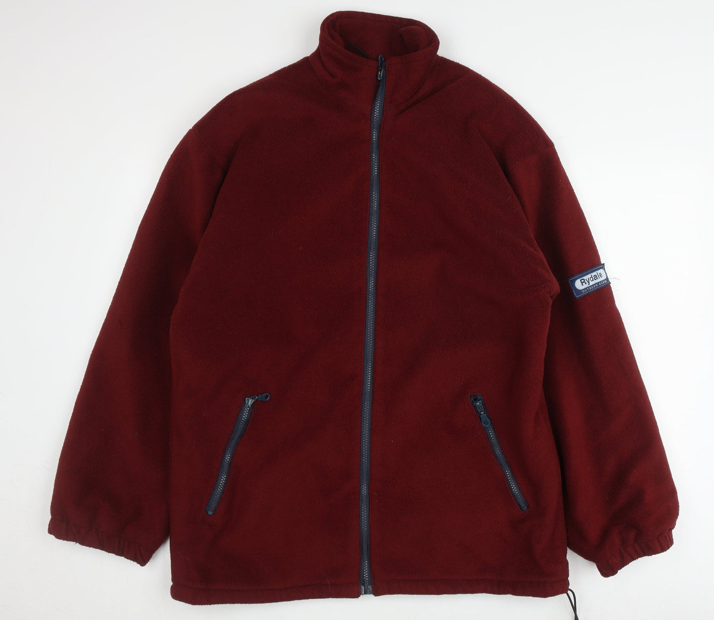 Rydale Men's Red Polyester Fleece Jacket L