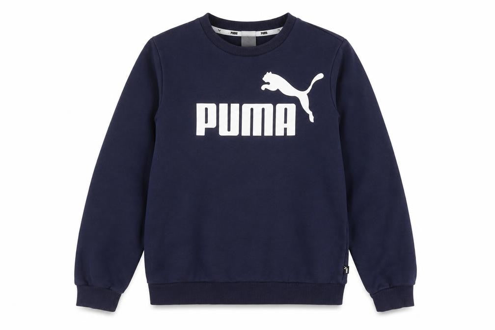 Puma Teens Blue Graphic Print Sweatshirt Size 164