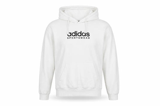Adidas Men's White Hoodie, Small, Pullover, Logo Design